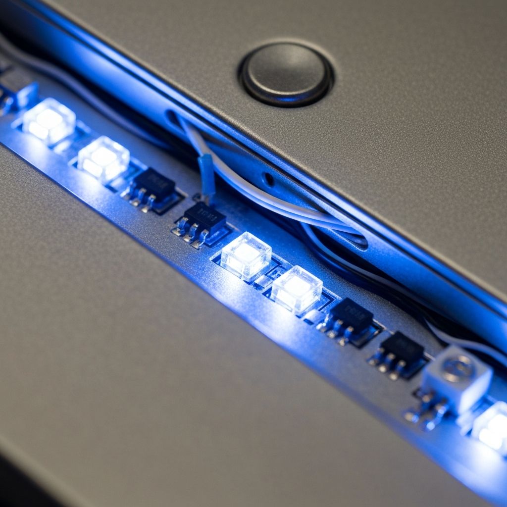 Button-Controlled LEDs (Bare-Metal Firmware)